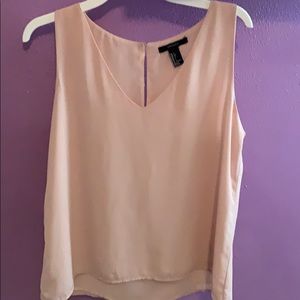 Forever 21 large blush cami/tank top